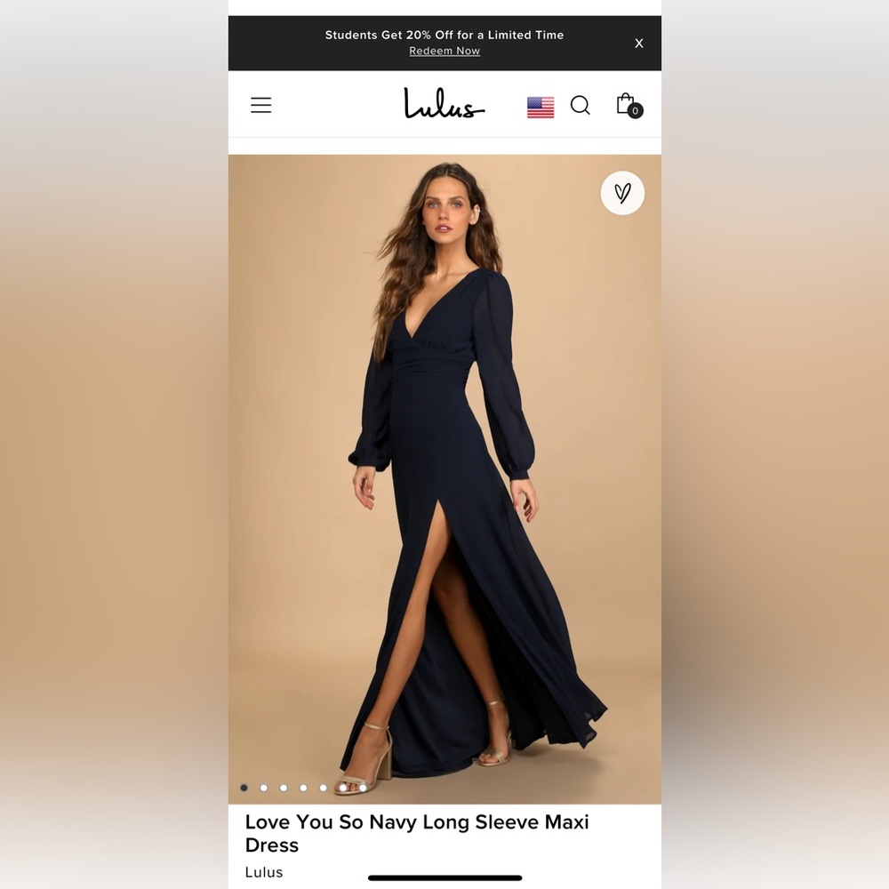 LuLus Love You So Navy